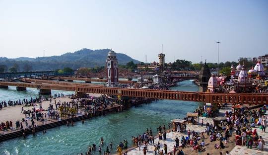 Ganga at Haridwar